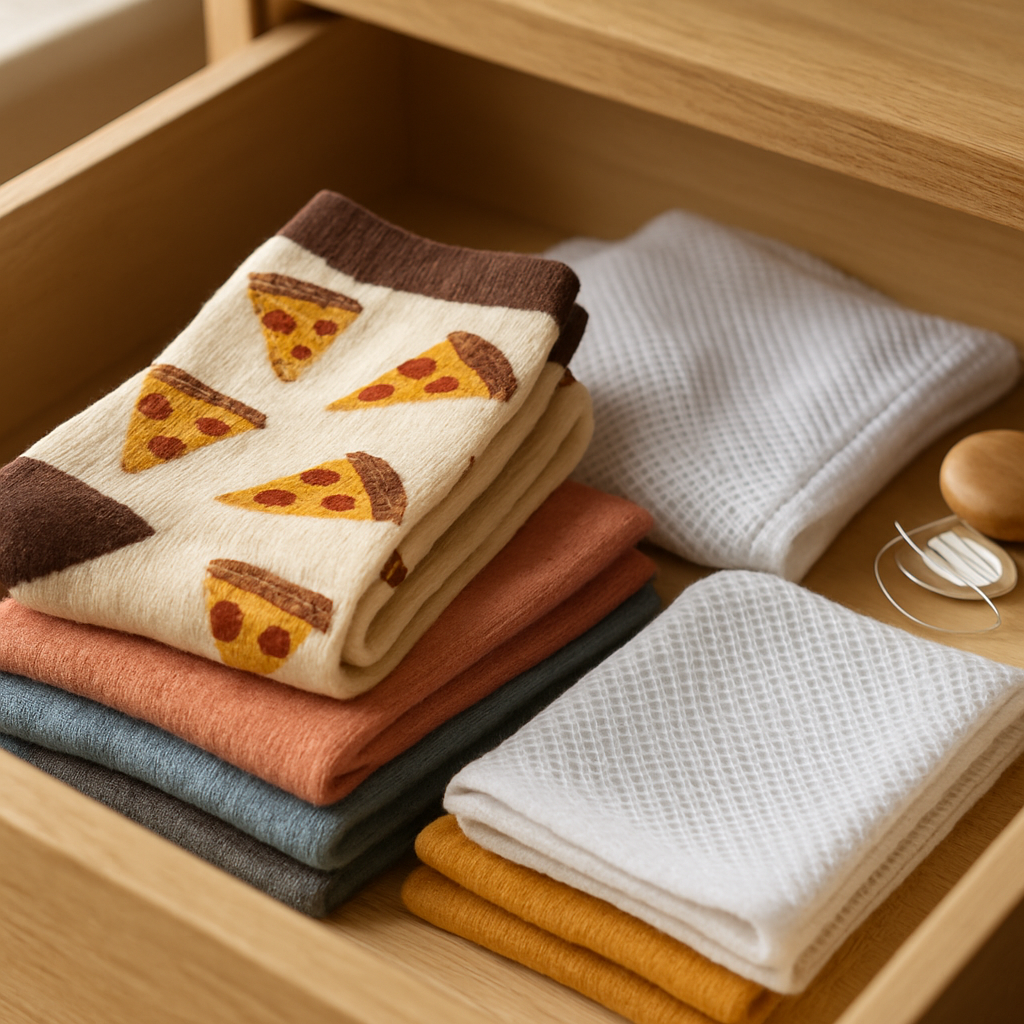 Pflegeleichtigkeit und Recycling: Pizza Socken im Fokus 77da5781 115f 4ebe bfa7 1fd95ca28f02