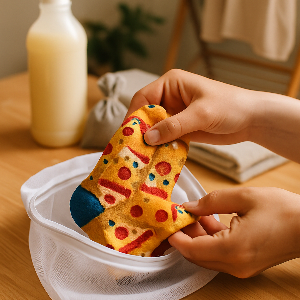 Pflegehinweise für Socken: So halten Pizza Socken länger c01c0dab 67d6 4f9d b800 c8e60ad9b42b